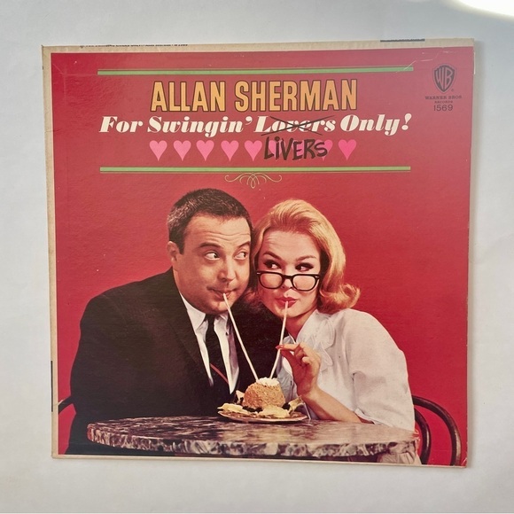 Vinyl Record Allan Sherman Songs for Swingin’ Livers Only Vintage - Picture 1 of 4